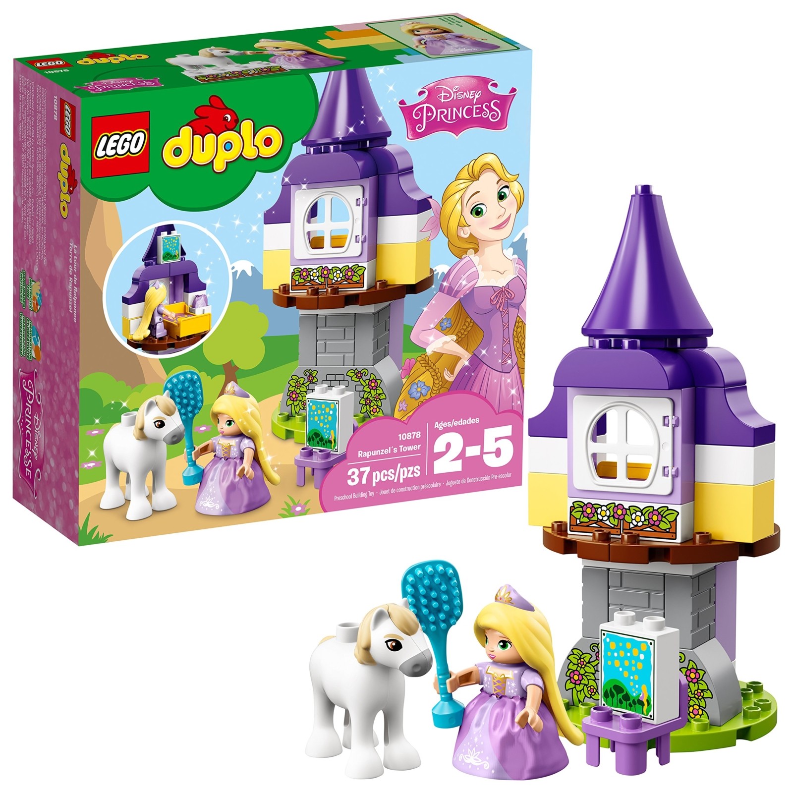 LEGO DUPLO Princess Rapunzel´s Tower 10878 Building Kit (37 Piece) LEGO DUPLO Princess Rapunzel´s Tower 10878 Building Kit (37 Piece)
