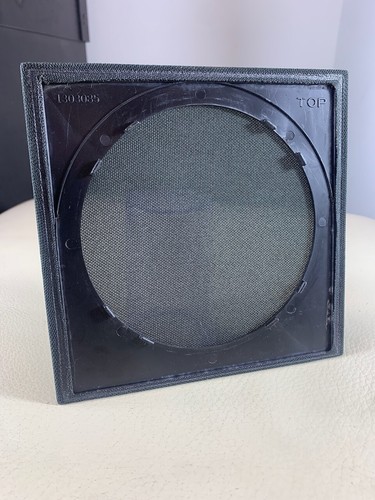 Acoustic Research Holographic Imaging M1 Speaker Grill Covers Black Fabric Sewn - Picture 3 of 4