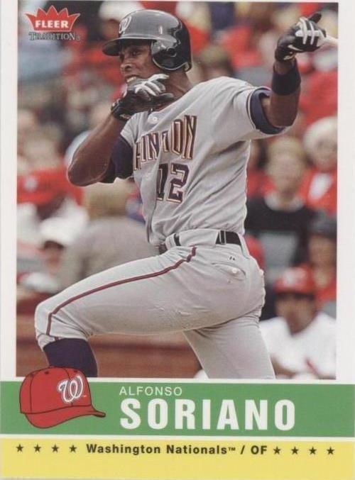 2006 Fleer Tradition - Alfonso Soriano #108 - 1 of 1