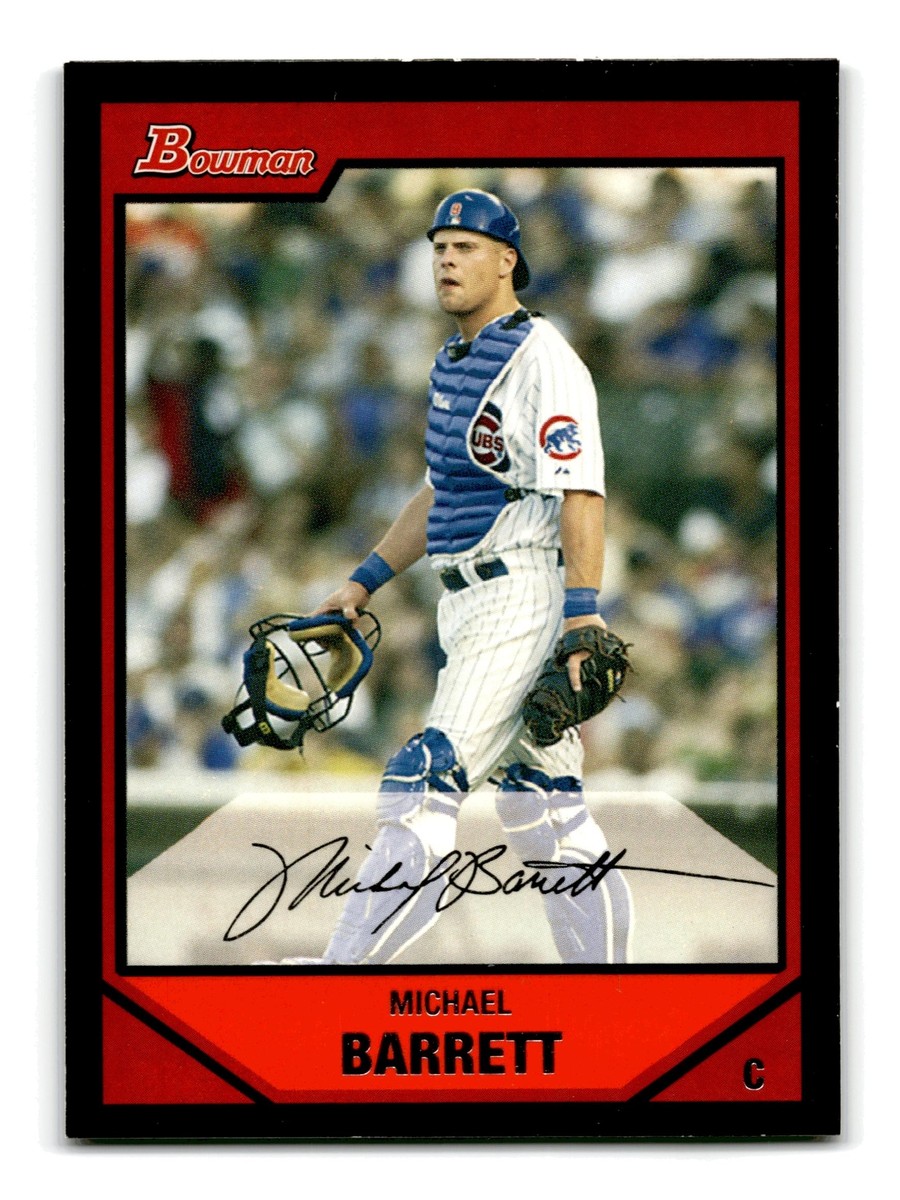 メジャーリーグ　カード　michael Barrett Michael Barrett 2007 Bowman #28 Chicago Cubs NM-MINT | eBay