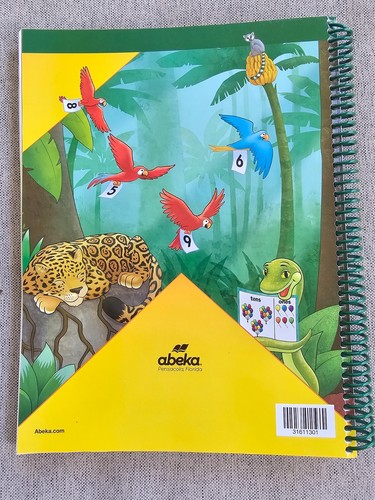 Abeka Arithmetic Work Text 1 Teacher Key Second Edition 1st Grade Homeschool - Picture 2 of 3