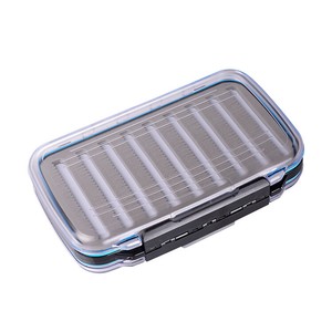 Fly Fishing Box Flies Storage Case Waterproof Double-side Clear Foam Insert
