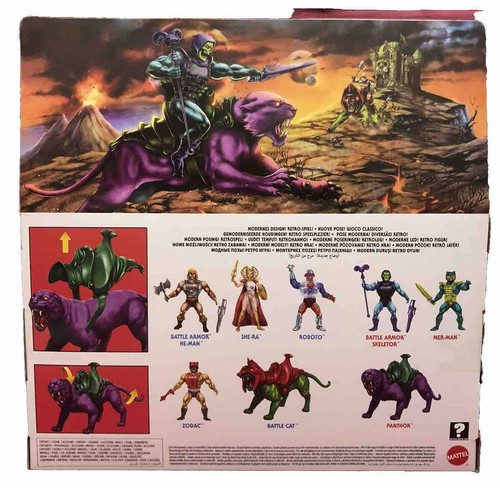 ⚡🐈⬛⚡️PANTHOR MASTERS of the UNIVERSE new mattel 4+ 🐈⬛⚡️🐈⬛ - Foto 3 di 3