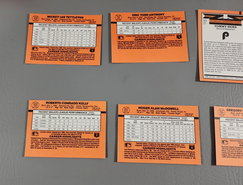DONRUSS Wax Pack Baseball Puzzle and Cards, 3 Puzzle Pieces and 16 Picture Cards - Picture 13 of 13