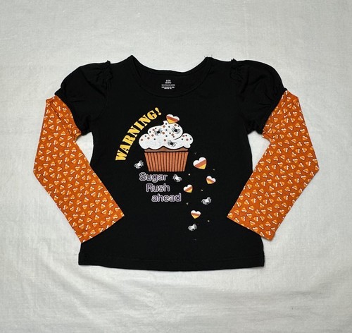 Girls Long Sleeve Halloween or Everyday T-Shirts- XS-S-L-XL - Picture 8 of 14