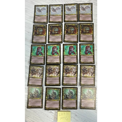 MTG Magic The Gathering 20 Card Lot Steel Leaf Paladin, Gerrard's Command - Picture 1 of 6