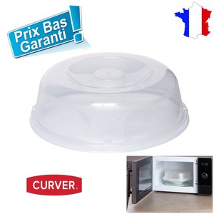 Couvre Assiette Cloche Protection Four Micro Ondes Plastique Transparent Cuisine Ebay