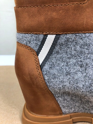 NUEVO SOREL Joan of Arctic Impermeable Cuña III Lexie Bota con Cordones 7.5 Taffy Gum - Imagen 17 de 21