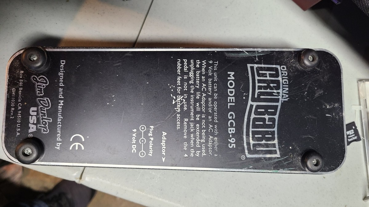 Dunlop Original Crybaby GCB-95 | eBay