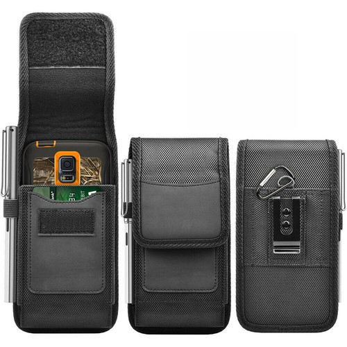For TCL 40 T Phone Case Pouch Cover Belt Clip Card Holder - Picture 3 of 8