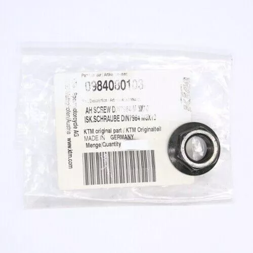 KTM AH Screw DIN7984 M 8x10  OEM 0984080103