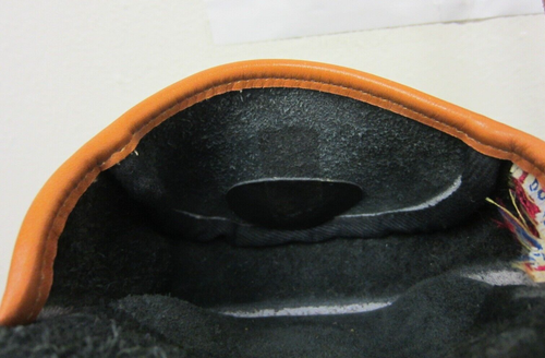 Vtg Dooney Bourke Mini Saddle Crossbody Belt Bag Pebble Black Leather No Strap - Picture 5 of 18
