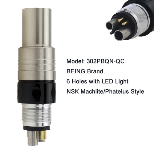 BEING Dental Fiber Optic Handpiece High Speed Turbine NSK Phatelus Coupler - Bild 43 von 59