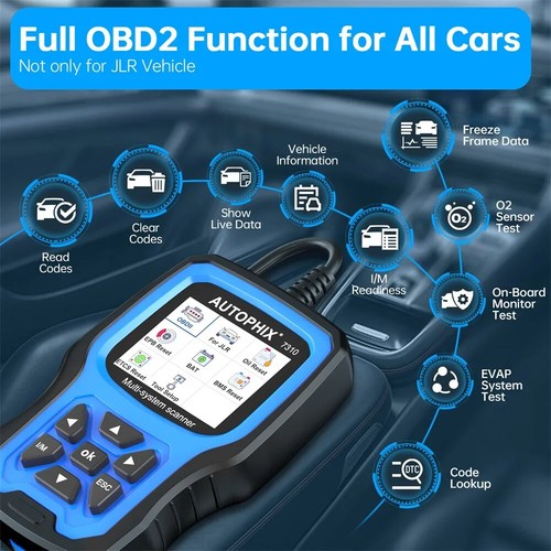 AUTOPHIX 7310 Car Code Reader OBD2 Scanner Diagnostic Tool For Land Rover Jaguar - Picture 4 of 6