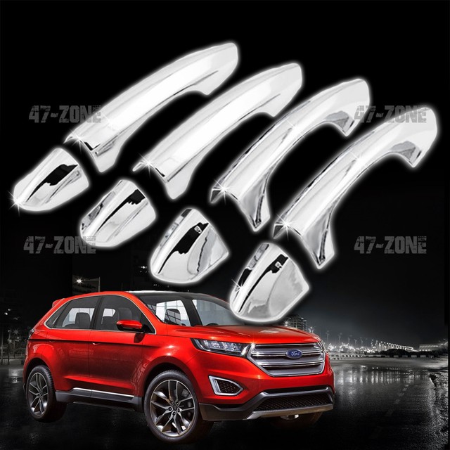 For 2017 Ford Edge Chrome Door Handle Cover 4D ( No Passenger Side