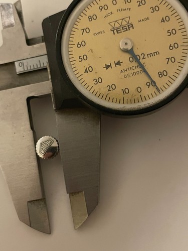 NOS Heuer Crown ø 6.9mm (Carrera 2447, 3647 and Autavia 2446) - Imagen 5 de 5
