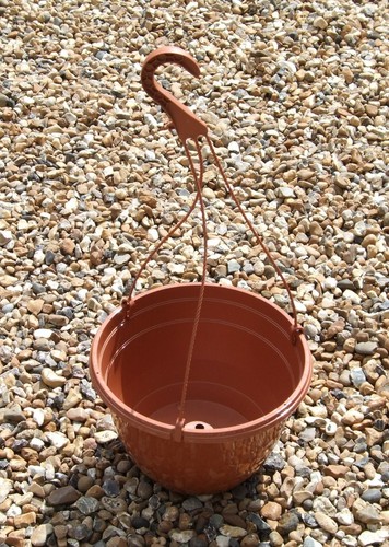 Cestas colgantes redondas de 27 cm maceta de jardín maceta colgante maceta - Imagen 83 de 112