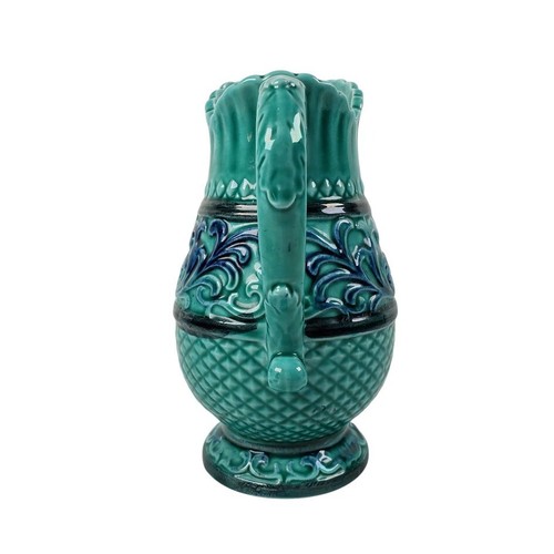 Vintage Lefton Ceramic Pitcher Jug Ewer 1970 Mid Century Modern MCM Stamped 4553 - Picture 4 of 6