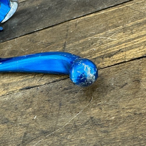 Dia Compe BMX Right Brake Lever Pre Bent Blue Tech Old School BMX 1981 81 B2 - Picture 7 of 10