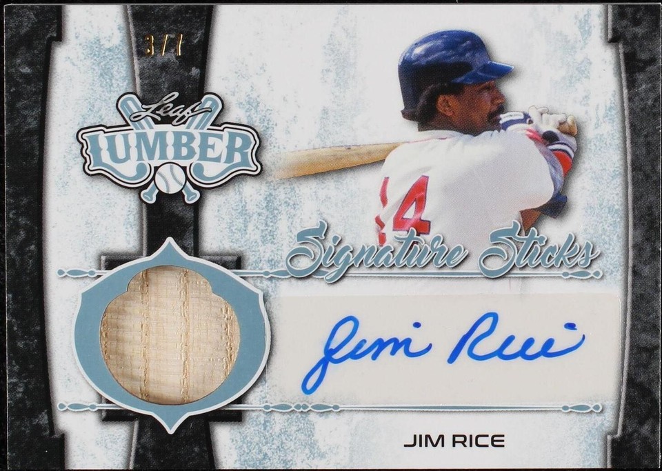 2021 Leaf Lumber - Jim Rice #SS-JR1 - 1 of 1