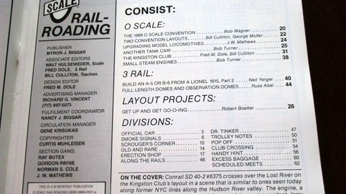 REVISTAS FERROVIARIAS A ESCALA DE O ~ Abril de 1989 ~ Funcionar #104 - Imagen 5 de 5