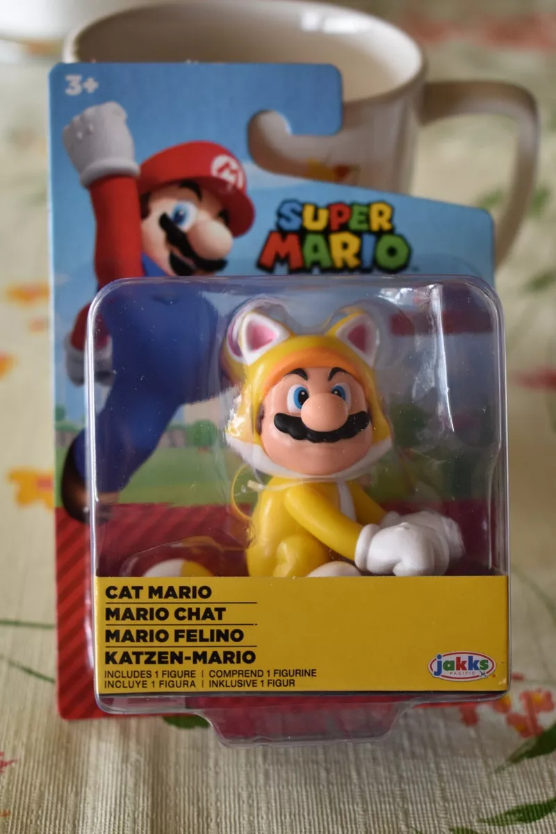 Super Mario World of Nintendo 2.5-inch Mini Figure Cat Mario