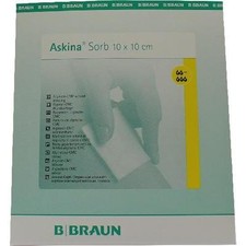 ASKINA Sorb Alginat CMC Wundauflage 10x10 cm ...
