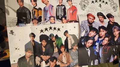 STRAY KIDS folderd poster Official 5-STAR The 3rd Album SKZ