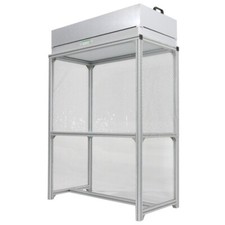 Vertical Laminar Flow Hood Air Flow Clean Workbench Singe Use 47.24x23.62in Alum