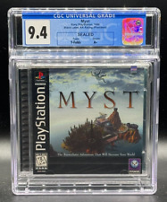 Myst Sony PlayStation PS1 Black Label Factory Sealed Brand New CGC 9.4 A+ Graded