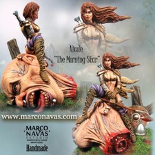 MARCO NAVAS STUDIO LIMITED EDITION HAND PAINTED FANTASY NICOLE "MORNING STAR"