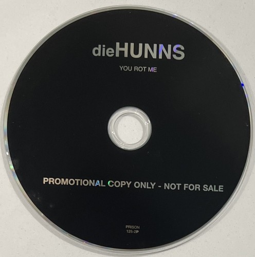 Die Hunns - You rot me - 10 Tracks Promotional CD Album In A Card Sleeve - Picture 3 of 3