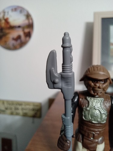 Vintage Star Wars 1983 LILI LEDY Lando Skiff Guard Figur komplett GOLDISH ARMOR - Bild 21 von 24