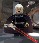 Count Dooku custom printed minifigure - like Star Wars lego set SW0472 75017
