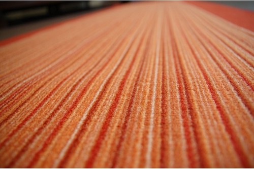 Moderno precio antideslizante corredor CARNABY naranja ancho 67,80, 100 cm alfombra - Imagen 2 de 6