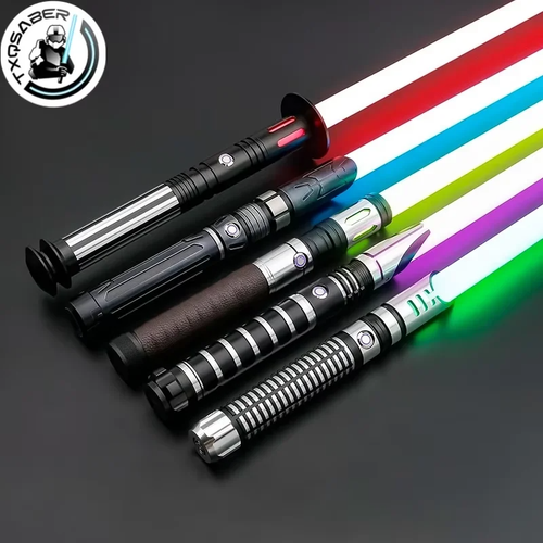 RGB Lichtschwert Nachbau Force FX Anakin Skywalker Duel Metallgriff - Leergriff - Bild 3 von 48