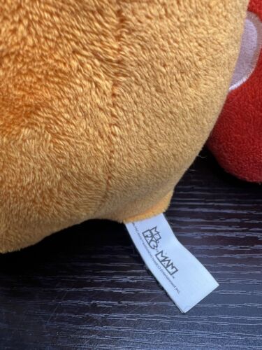 Pac Man And Ms. Pac Man Ghost Orange And Red Plush - Picture 4 of 9