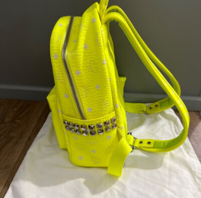 Cute fashion Neon Yellow Monogram Canvas Backpack Amazon.com: MCHIVER Neon Yellow Backpack Purse for Women  main image 4