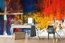 3D Abstract Graffiti Wallpaper Wall Mural Removable Self-adhesive Sticker 88