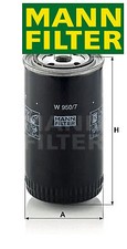 Oil Filter fits: VW LT28-50   Van (281-363) 2.7 D,VW LT28-50   Platform/Chass