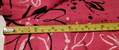 Vintage Coral Bay Plus Shirt Womens Sz 1X Pink/Black/White Short Cuffed Sleeves - Picture 13 of 17