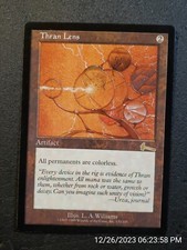 Thran Lens Urza's Legacy UN-PLAYED NM Rare MAGIC THE GATHERING CARD (DS3D1B3)