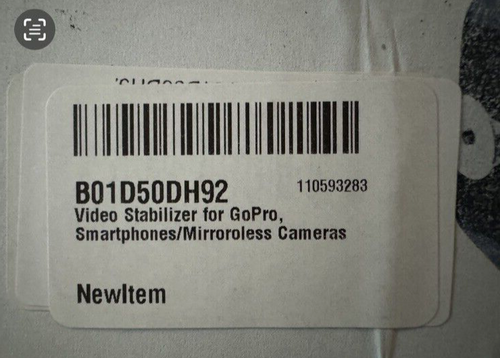 Estabilizador de video para GoPro, teléfonos inteligentes/cámaras sin espejo ~ Envío rápido - Imagen 6 de 8