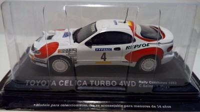 1//43 RAL164 TOYOTA CELICA TURBO 4WD RALLY CATALUNYA 1992 C.SAINZ L.MOYA