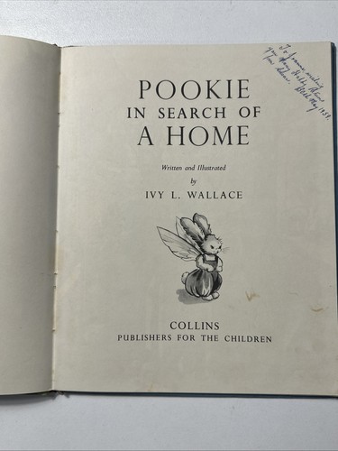 3 X Pookie In Search of a Home Ivy / gypsies L Wallace Hardcover Book Childrens - Picture 15 of 24