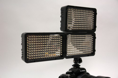 Pro Z150 camcorder LED video light for Sony PXW-Z150 PXW-Z100 PXW Z100 XDCAM - Picture 5 of 5