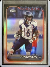 Troy Franklin - Rookie - 2024 Topps Chrome Football - Silver Refractor #215