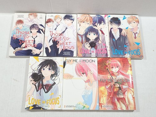MANGA Lot Of 14 Kiss Him, Cheeky,fly Me 2 The Moon, Love In Focus, Not Sweet boy - Picture 6 of 14