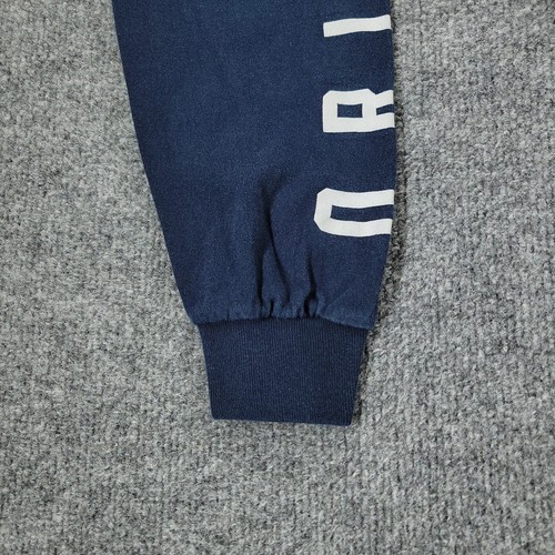 KR3W Shirt Men Small Blue Krew Logo Original Patch Graphic Tee Long Sleeve Adult - Picture 9 of 16