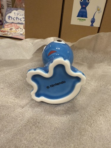 Jarrón PIKMIN Flor Azul Nintendo Artículos Oficiales NUEVO Japón Exclusivo Vendedor de EE. UU. - Imagen 5 de 7